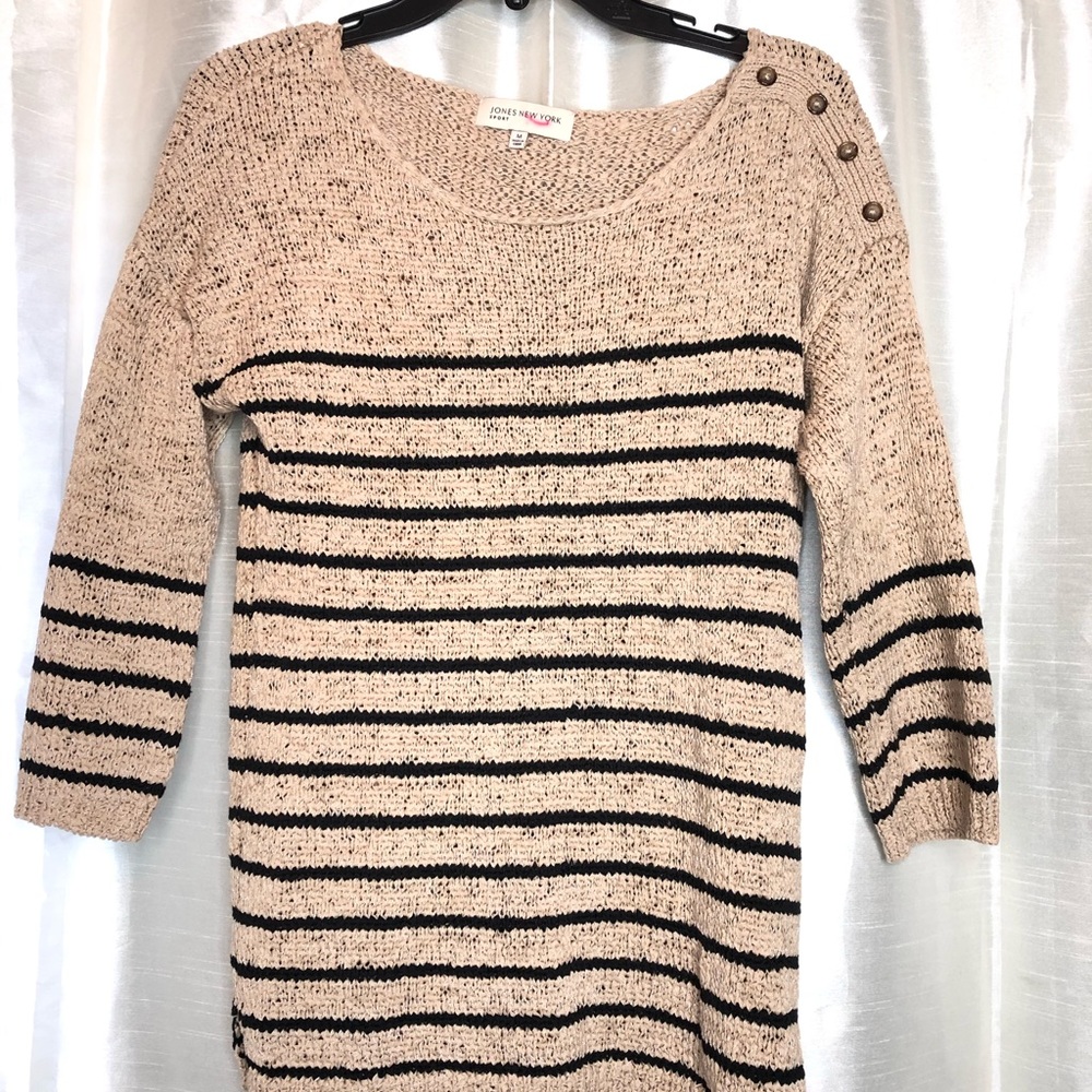 JONES NEW YORK SPORT woven sweater